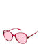 Polaroid Damen Sonnenbrille mit Rosa Kunststoff Gestell und Rosa Linse PLD4136/S MU1/Le