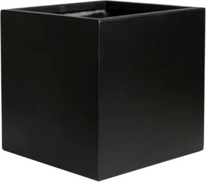 Harmony Γλάστρα Πήλινη Μαύρο 50x50x51εκ.