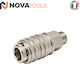 Novatools Πριζα Αερος Αρσενικη Universal 1/4″ 11040