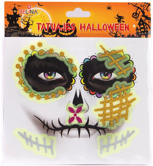 Carnival Accessory Face Stickers Halloween 3 designs