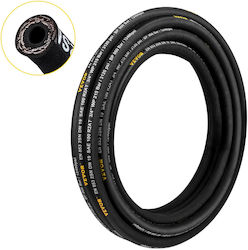 Υδραυλικός Σωλήνας Vevor 3/4 Ιντσών X 50 Πόδια Κουλουριασμένος Υδραυλικός Σωλήνας 3120 Psi Ελαστικός Υδραυλικός Σωλήνας 2 Πλεξούδα Σύρμα Χάλυβα Υψηλής Αντοχής Υδραυλικός Σωλήνας Όγκου 20℃ Έως 140℃ Εύκαμπτος Σωλήνας Υδραυλικού Λαδιού