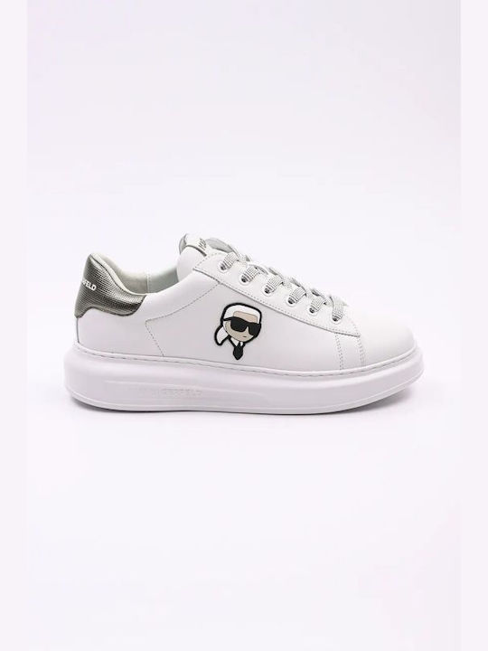 Karl Lagerfeld Ανδρικά Sneakers Λευκά