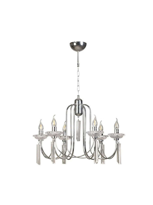 Opviq Kontes Chandelier Gray 941RTN1432