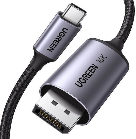 Ugreen Video Cable USB-C Male to DisplayPort Multicolour 1m 25863