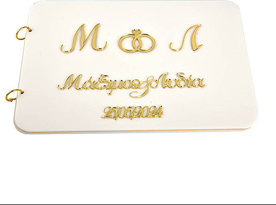 Hochzeitswunschbuch Plexiglas 31cm x 22cm Epg/124309 Kaliso Kls-epg/124309