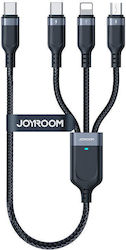 Joyroom S-A18 USB to Lightning / Type-C / micro USB Cable 1.2m