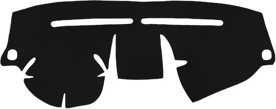 Husă pentru bord Fiat Panda 2003-2012 Negru