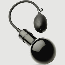 Mk toys Πρωκτικό Dildo Μαύρο 11cm
