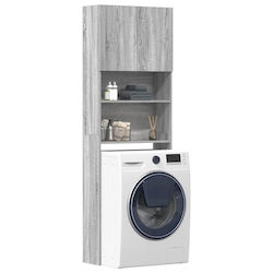 vidaXL Ντουλάπι Μπάνιου Πλυντηρίου 64x24x190cm Sonoma