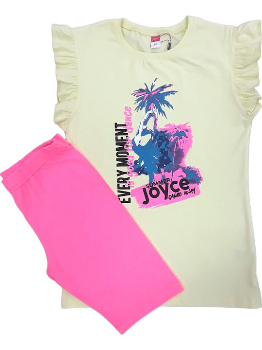 Joyce Kids Set with Beige Shorts 2 Pieces