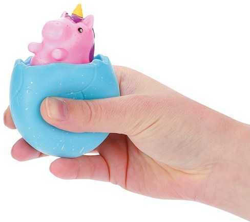 Играчка за облекчаване на стреса Стискащ еднорог Мечтан кон Toi-toys Tt35109z Синьо