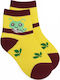 Beboulino Kids' Socks Frog Yellow