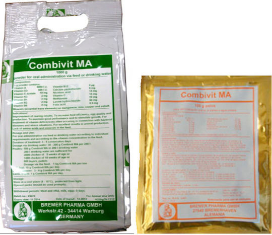 Bremer Farm Combivit Ma Диетична Добавка За Продуктивни Животни Диетична Добавка За Продуктивни Животни Фуражи 0.1кг