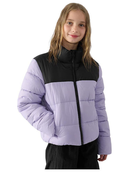 4F Wasserdicht Kinder Sportjacke Lila