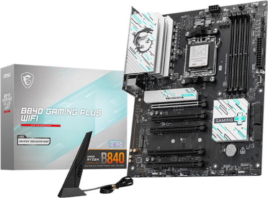MSI B840 GAMING PLUS WIFI Placă de bază ATX cu AMD AM5 Socket
