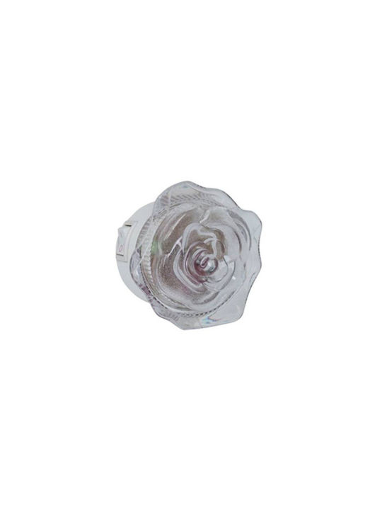 Night Light Led Rose Blue Evivak