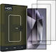Hofi Glass Tempered Glass 2τμχ Μαύρο (Galaxy S25 Ultra)