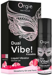 Dual Vibe Kissable Liquid Vibrating Strawberry Gin Tonic