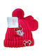 Minnie Set Căciulă Copil cu Mănuși Roșu