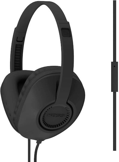 Koss Ur23ik Headphones Wired On Ear Microphone Black