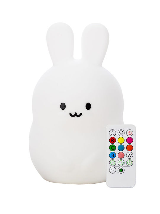 FreeOn Nursery Night Light LED Rabbit Power White
