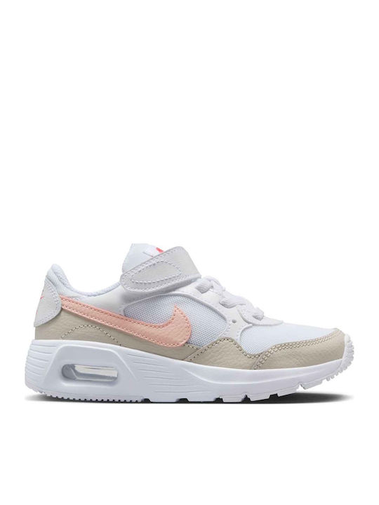 Nike Air Max Sc K Παιδικά Sneakers με Σκρατς Λευκά