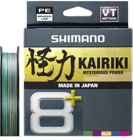 Shimano Line Kairiki 8+ Multi Color 300m Ø 0.10mm