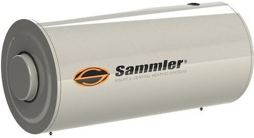 Sammler Boiler Ηλιακού 300lt Glass Τριπλής Ενέργειας