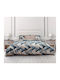 Epavlis Homeware Bettdecken-Set Einzelbett 160x240cm 0601 Mehrfarbig 2Stück