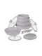 Berlinger Haus Taupe Collection Kochgeschirr-Set aus Aluminiumguss mit Stein-Innenbeschichtung 5-tlg