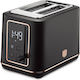 Berlinger Haus Toaster 2 Schlitze 870W Schwarz