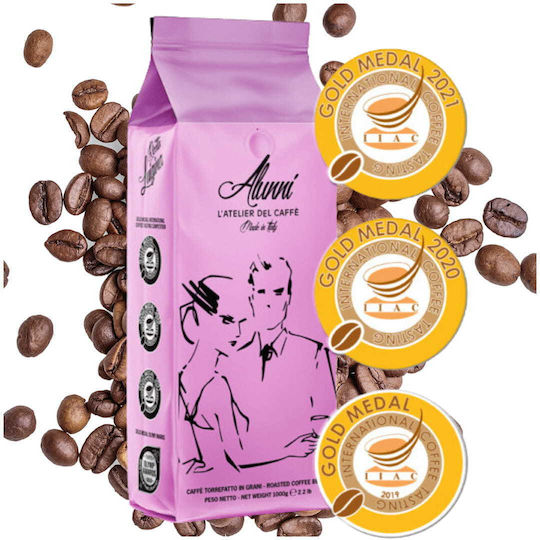Espresso Coffee Alunni Luigina Recipe Whole Beans 1kg