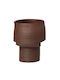 Broste Copenhagen Decorative Vase Brown 19x15x19cm