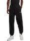 Sweatpants with Elastic Black