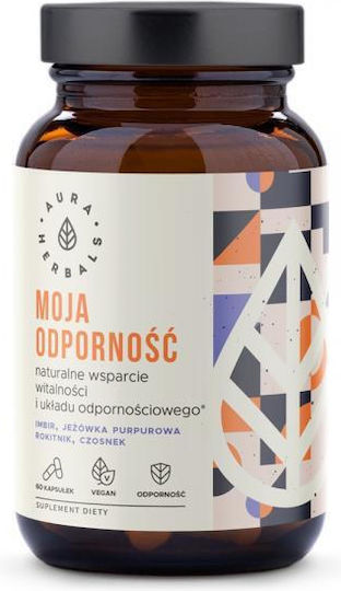 Aura Herbals My Immunity Хранителна Добавка за Подсилване на Имунната Система 60 Капсули