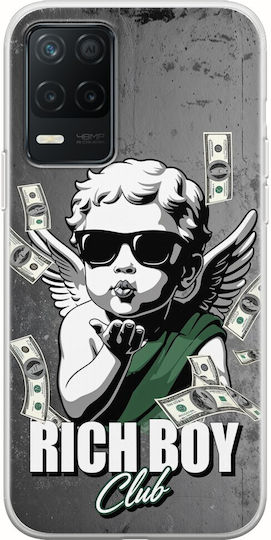 Rich Boy Club Realme 8 5g Flexible Tpu Διάφανη Σιλικόνη