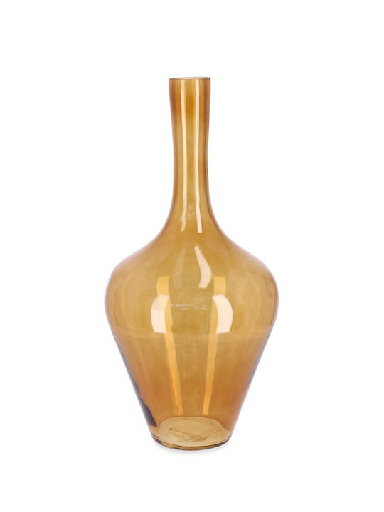 Bizzotto Taigete Orangefarbene Vase H45 Ø22x45h