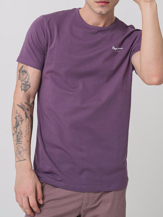 Pepe Jeans Original Basic T-Shirt Purple