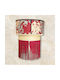 Oxygen Barock Deckenleuchte Rot mit Lampenbirnensockel E27 40x20cm