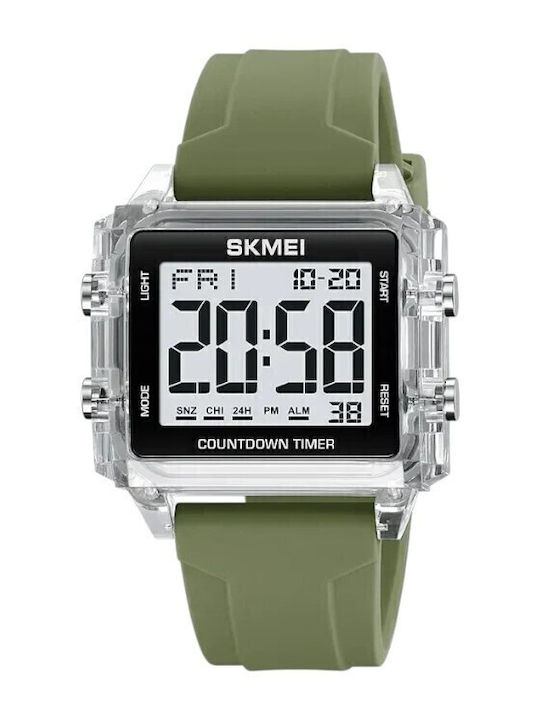 Skmei Watch Battery with Rubber Strap