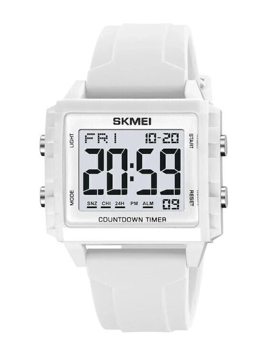 Skmei Ψηφιακό Ανδρικό Ρολόι 41mm Μπαταρίας με Λ...