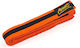 Centură Jiu-Jitsu MN-A867-OR/BK-M3 Portocalie