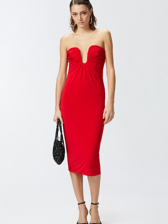 ワンピース PINKO Woman Dress Red 104838A2H1 R48 PINKO Woman Dress Red 104838A2H1 R48 (PINKO/ワンピース