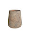 Harmony Γλάστρα Τσιμεντένια Taupe 43x43x65εκ.