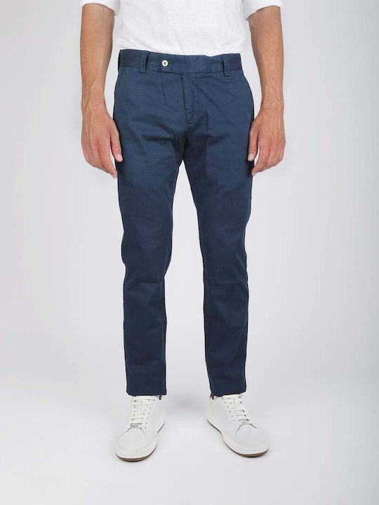 Monte Napoleone Pantaloni Chino Blue