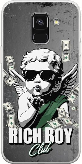 Rich Boy Club Samsung Galaxy A6 2018 Flexible TPU Transparent Silicone