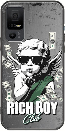 Rich Boy Club TCL 40 Nxtpaper 5G Negru TPU Silicon Negru