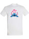 Παιδικό T-shirt White Stitch In Love