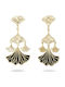Folli Follie Mystic Petals Cercei Placat cu aur