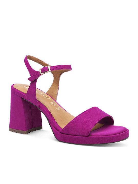 Tamaris Sandals Dark Pink